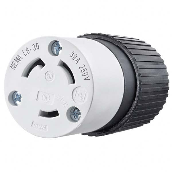 Bryant Electric - Twist Lock Plugs & Connectors Connector Type: Connector Grade: Industrial - Eagle Tool & Supply