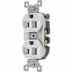 Bryant Electric - Straight Blade Receptacles Receptacle Type: Duplex Receptacle Grade: Specification - Eagle Tool & Supply