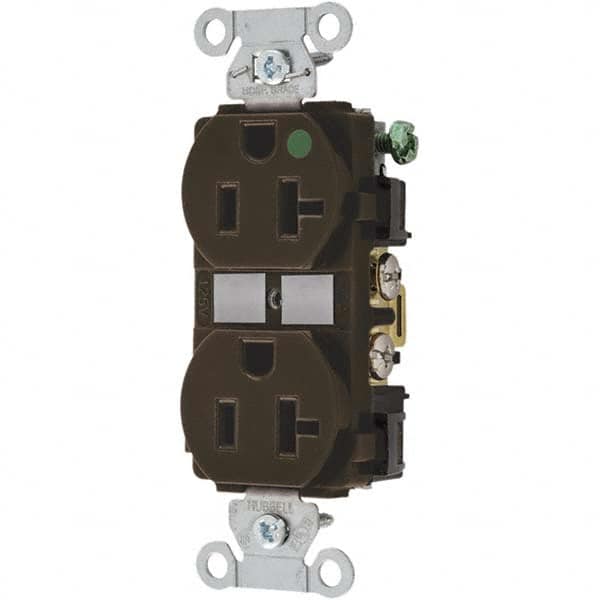 Bryant Electric - Straight Blade Receptacles Receptacle Type: Duplex Receptacle Grade: Hospital - Eagle Tool & Supply