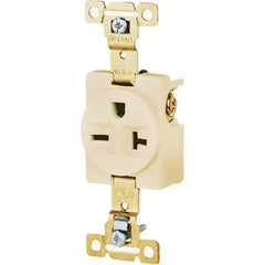 Bryant Electric - Straight Blade Receptacles Receptacle Type: Single Receptacle Grade: Industrial - Eagle Tool & Supply