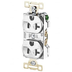 Bryant Electric - Straight Blade Receptacles Receptacle Type: Duplex Receptacle Grade: Industrial - Eagle Tool & Supply