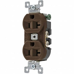 Bryant Electric - Straight Blade Receptacles Receptacle Type: Duplex Receptacle Grade: Specification - Eagle Tool & Supply