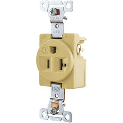 Bryant Electric - Straight Blade Receptacles Receptacle Type: Single Receptacle Grade: Industrial - Eagle Tool & Supply