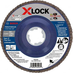 Bosch - Flap Discs Abrasive Type: Coated Flap Disc Type: Type 27 - Eagle Tool & Supply