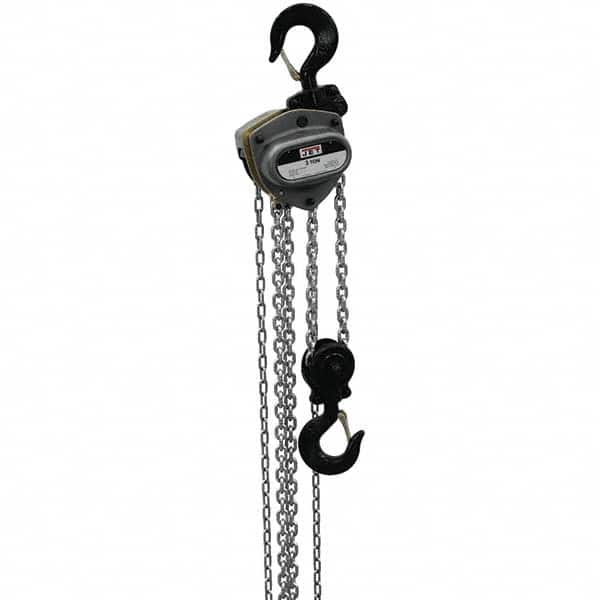 Jet - 6,000 Lb Capacity, 100' Lift Height, Manual Chain Hoist - Eagle Tool & Supply