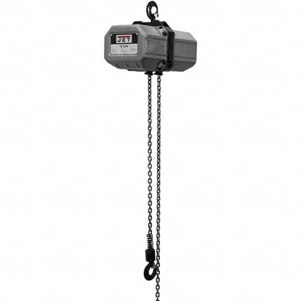 Jet - Electric Hoists Type: Electric Hoist Load Capacity (Ton): 1/2 - Eagle Tool & Supply