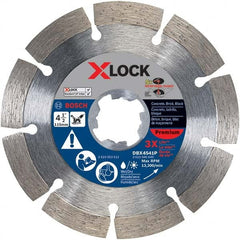 Bosch - Wet & Dry-Cut Saw Blades Blade Diameter (Inch): 4-1/2 Blade Material: Diamond-Tipped - Eagle Tool & Supply