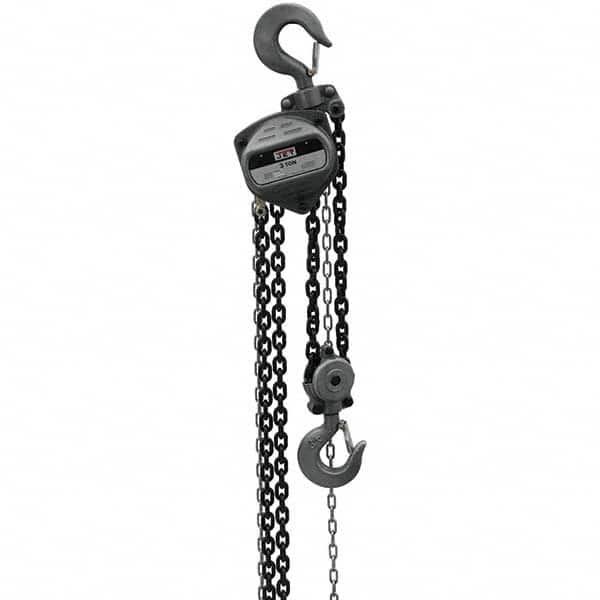 Jet - 6,000 Lb Capacity, 40' Lift Height, Manual Chain Hoist - Eagle Tool & Supply
