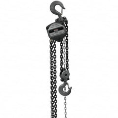 Jet - 6,000 Lb Capacity, 40' Lift Height, Manual Chain Hoist - Eagle Tool & Supply