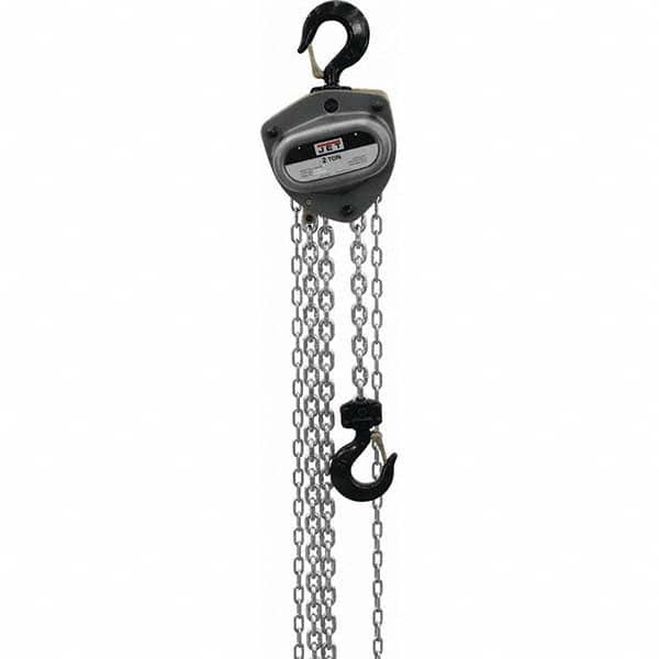Jet - 4,000 Lb Capacity, 60' Lift Height, Manual Chain Hoist - Eagle Tool & Supply