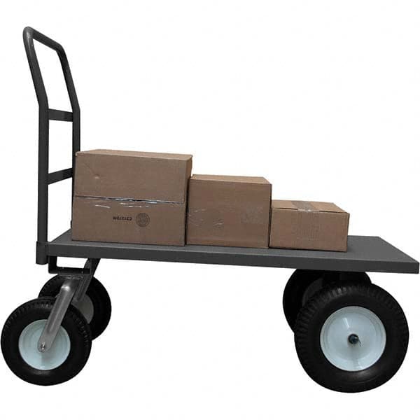 Durham - 2,500 Lb Capacity Steel Platform Truck - Eagle Tool & Supply