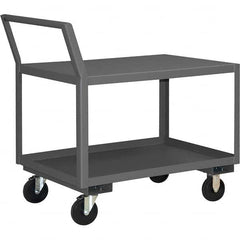 Durham - 1,400 Lb Capacity Work Height Platform Truck - Eagle Tool & Supply
