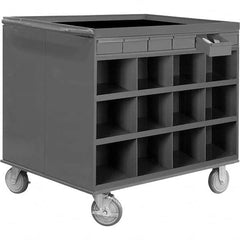 Durham - Group Lockout Boxes Portable or Wall Mount: Portable Maximum Number of Padlocks: 13 - Eagle Tool & Supply