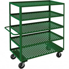 Durham - 2,000 Lb Capacity, 24-1/4" Wide x 54-1/4" Long x 63" High Mobile Cart - Eagle Tool & Supply