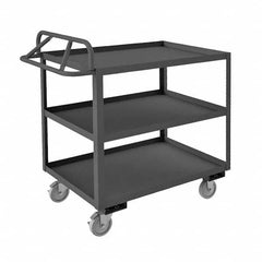Durham - 1,200 Lb Capacity, 36-1/4" Wide x 66-1/4" Long x 43-3/8" High Service Cart - Eagle Tool & Supply