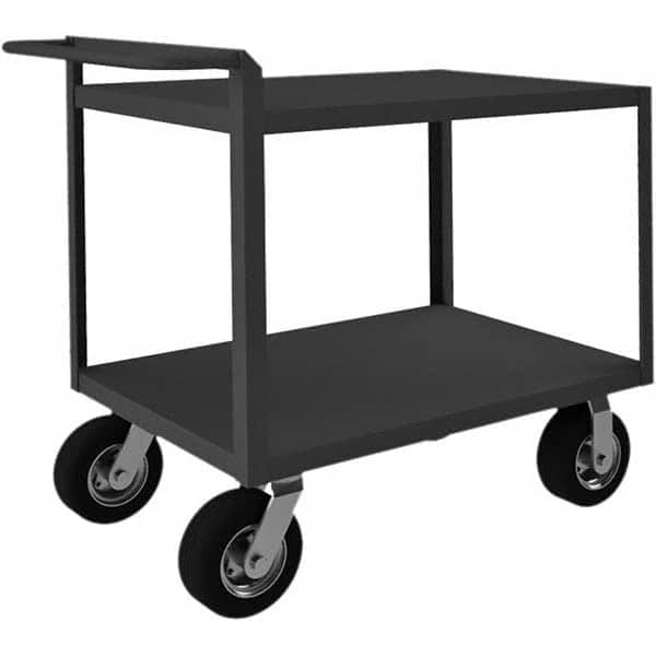 Durham - 1,500 Lb Capacity, 30-1/4" Wide x 54-1/4" Long x 38-1/4" High Mobile Cart - Eagle Tool & Supply