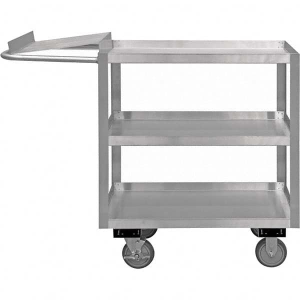 Durham - 1,200 Lb Capacity, 18-1/8" Wide x 45" Long x 39" High Mobile Cart - Eagle Tool & Supply