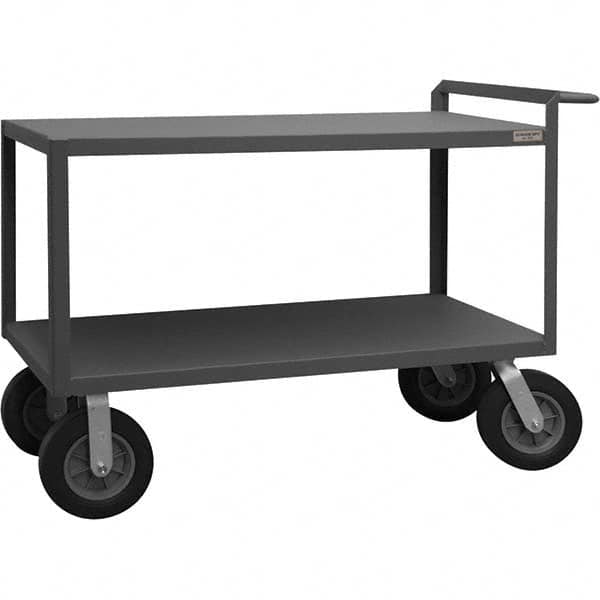 Durham - 1,500 Lb Capacity, 30-1/4" Wide x 66-1/4" Long x 38-1/4" High Mobile Cart - Eagle Tool & Supply