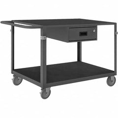 Durham - 1,000 Lb Capacity, 25-1/8" Wide x 42-11/16" Long x 34" High Instrument Cart - Eagle Tool & Supply