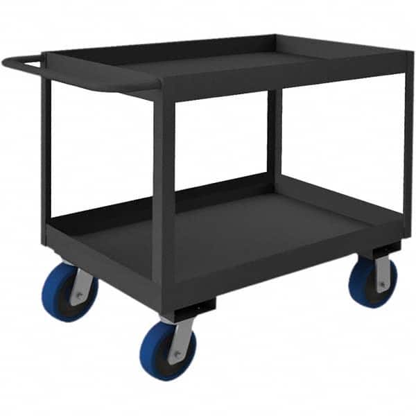 Durham - 3,600 Lb Capacity, 24-1/4" Wide x 42-1/4" Long x 37-5/8" High Service Cart - Eagle Tool & Supply