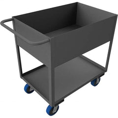 Durham - 3,600 Lb Capacity, 24-1/4" Wide x 42-1/4" Long x 39" High Mobile Cart - Eagle Tool & Supply