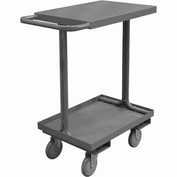 Durham - 1,200 Lb Capacity, 18" Wide x 42" Long x 35-13/16" High Access Shelf Cart - Eagle Tool & Supply