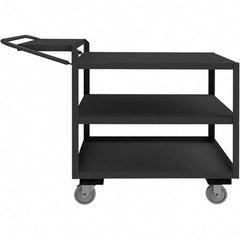 Durham - 1,200 Lb Capacity, 24-1/4" Wide x 52-3/8" Long x 40-1/4" High Order Picking Cart - Eagle Tool & Supply