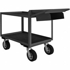 Durham - 1,200 Lb Capacity, 24-1/4" Wide x 64-3/8" Long x 38" High Mobile Cart - Eagle Tool & Supply