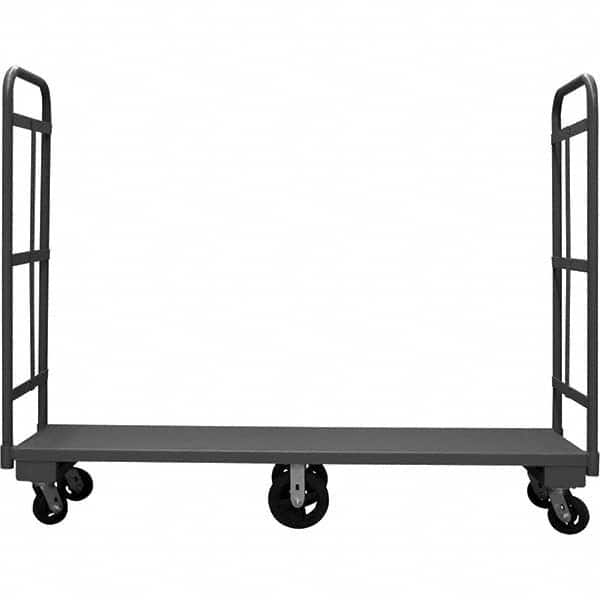 Durham - 2,400 Lb Capacity Steel Platform Truck - Eagle Tool & Supply