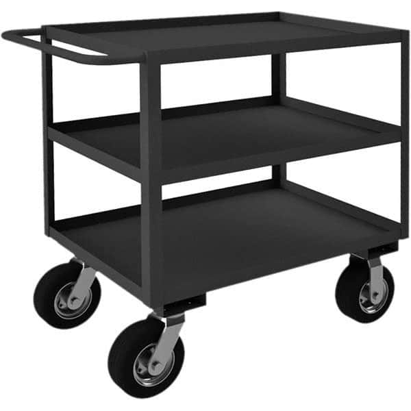 Durham - 1,200 Lb Capacity, 24-1/4" Wide x 42-1/4" Long x 39" High Heavy Duty Service Cart - Eagle Tool & Supply