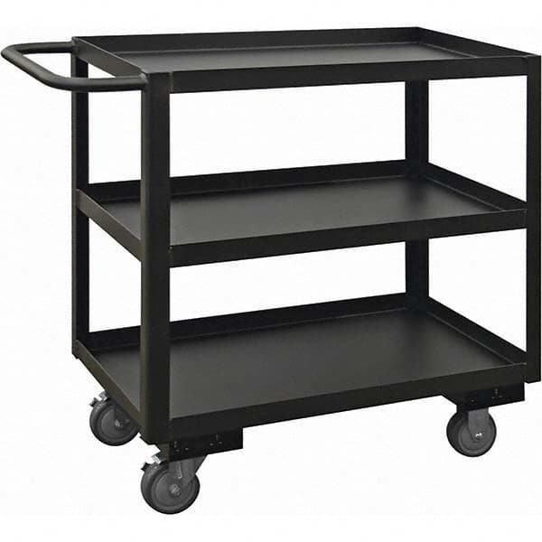 Durham - 1,200 Lb Capacity, 18-1/4" Wide x 36-1/4" Long x 33" High Heavy Duty Service Cart - Eagle Tool & Supply