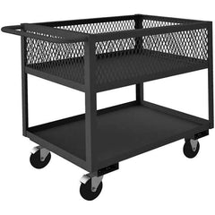 Durham - 1,400 Lb Capacity, 18-3/8" Wide x 36-1/4" Long x 35-1/8" High Heavy Duty Service Cart - Eagle Tool & Supply
