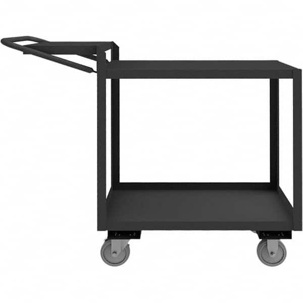 Durham - 1,200 Lb Capacity, 18-1/4" Wide x 48-3/8" Long x 40-1/4" High Order Picking Cart - Eagle Tool & Supply