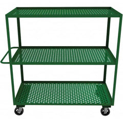 Durham - 1,200 Lb Capacity, 30-1/4" Wide x 66-1/4" Long x 63" High Mobile Cart - Eagle Tool & Supply