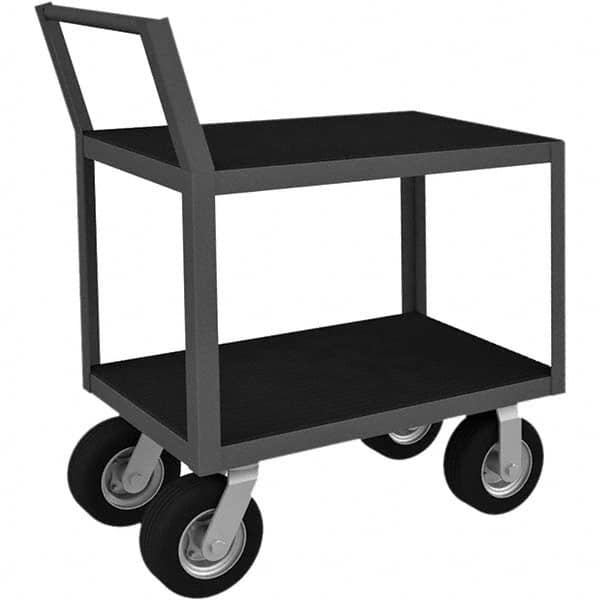 Durham - 1,200 Lb Capacity, 18-1/4" Wide x 33" Long x 39-3/4" High Instrument Cart - Eagle Tool & Supply