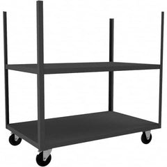 Durham - 1,400 Lb Capacity, 30-1/4" Wide x 48-1/4" Long x 48-1/16" High Mobile Cart - Eagle Tool & Supply