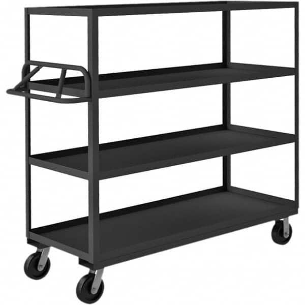 Durham - 3,600 Lb Capacity, 24-1/4" Wide x 66-1/4" Long x 60" High Service Cart - Eagle Tool & Supply