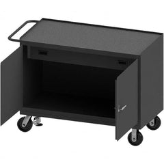 Durham - Mobile Work Benches Type: Cabinet Bench Length: 54-1/8 (Inch) - Eagle Tool & Supply