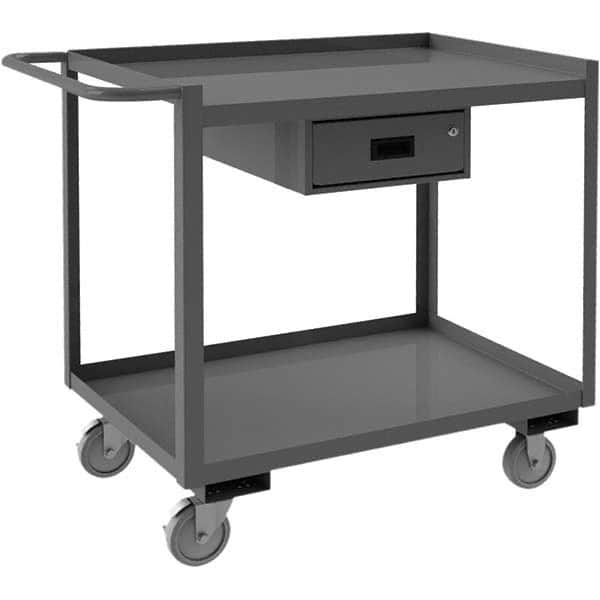 Durham - 1,200 Lb Capacity, 24-1/4" Wide x 54-1/4" Long x 37-5/8" High Heavy Duty Service Cart - Eagle Tool & Supply