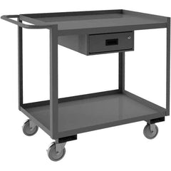 Durham - 1,200 Lb Capacity, 24-1/4" Wide x 54-1/4" Long x 37-5/8" High Heavy Duty Service Cart - Eagle Tool & Supply