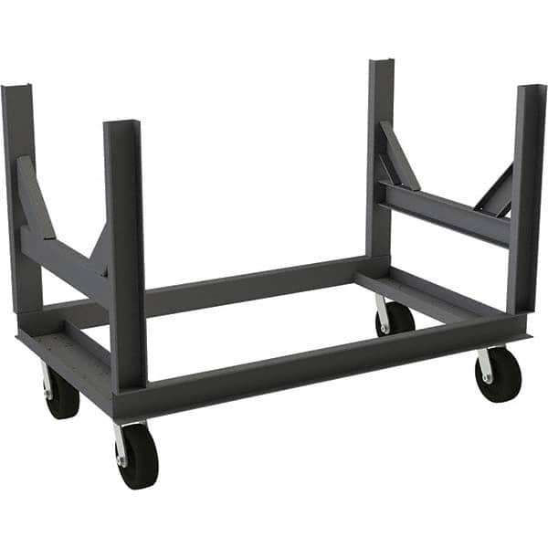 Durham - 3,000 Lb Capacity Bar Cradle Truck - Eagle Tool & Supply