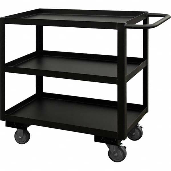Durham - 1,200 Lb Capacity, 24-1/4" Wide x 54-1/4" Long x 33" High Heavy Duty Service Cart - Eagle Tool & Supply