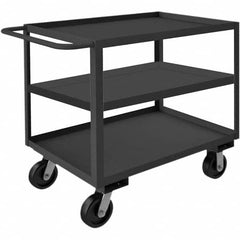 Durham - 1,200 Lb Capacity, 24-1/4" Wide x 42-1/4" Long x 48" High Heavy Duty Service Cart - Eagle Tool & Supply