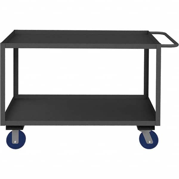 Durham - 2,400 Lb Capacity, 24-1/4" Wide x 54-1/4" Long x 36" High Heavy Duty Service Cart - Eagle Tool & Supply