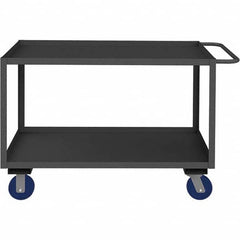 Durham - 2,400 Lb Capacity, 24-1/4" Wide x 54-1/4" Long x 36" High Heavy Duty Service Cart - Eagle Tool & Supply