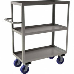 Durham - 1,200 Lb Capacity, 18-1/8" Wide x 42" Long x 47" High Mobile Cart - Eagle Tool & Supply