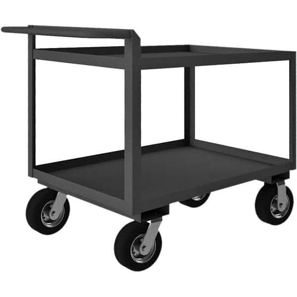 Durham - 1,500 Lb Capacity, 24-1/4" Wide x 54-1/4" Long x 37-7/8" High Mobile Cart - Eagle Tool & Supply