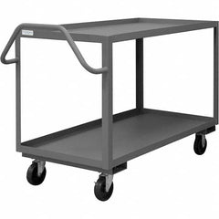 Durham - 1,400 Lb Capacity, 24-1/4" Wide x 54" Long x 37" High Service Cart - Eagle Tool & Supply
