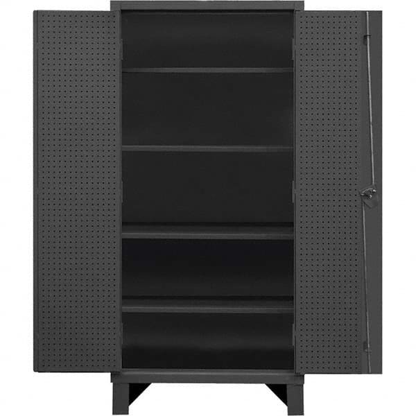 Durham - 4 Shelf Pegboard Storage Cabinet - Eagle Tool & Supply