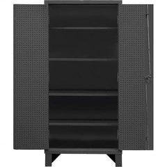 Durham - 4 Shelf Pegboard Storage Cabinet - Eagle Tool & Supply